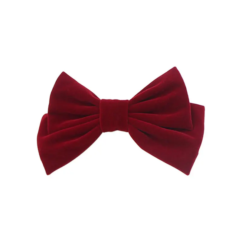 

Ladies New Fashion Retro Velvet Red Headband Large Intestine Hairband Headband Korean Version Cute Rubber Band Jewelry Female