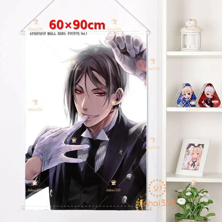 Рулон подарочных постеров для косплея черного Батлера из аниме настенный постер