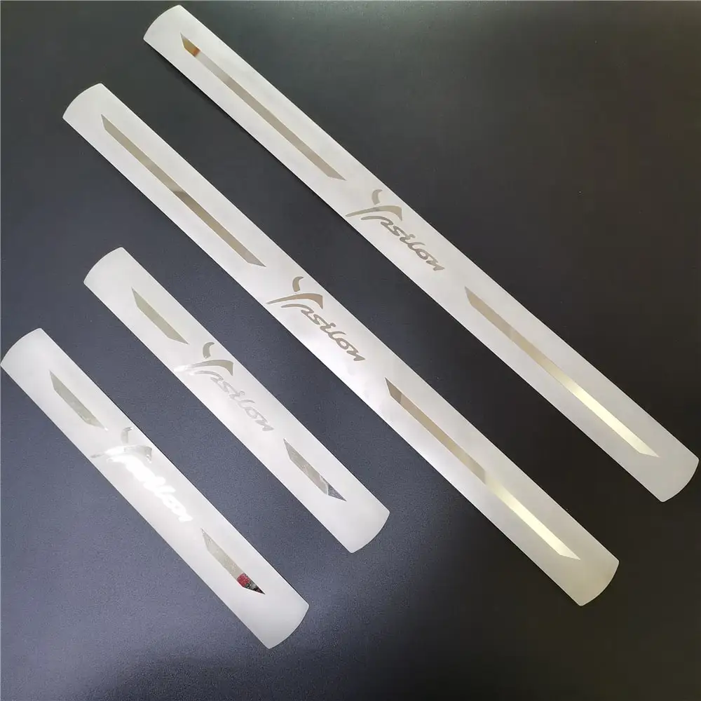 

For LANCIA Chrysler Ypsilon 2011-2018 2019 2020 Door Sill Scuff Plate Guard Stainless Steel Threshold Kick Pedal Car Accessories