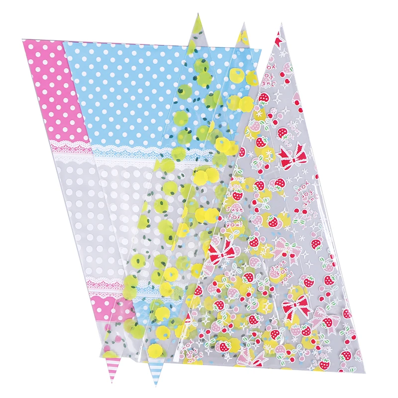 50 шт. Рождество прозрачный посылка целлофановая привлекательного леденцового