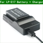 LP-E17 LP E17 цифровой Камера Батарея + Зарядное устройство для цифровой однообъективной зеркальной камеры Canon EOS 77D 200D 250D 750D 760D 800D 850D 8000D 9000D 200D II M6 Mark II