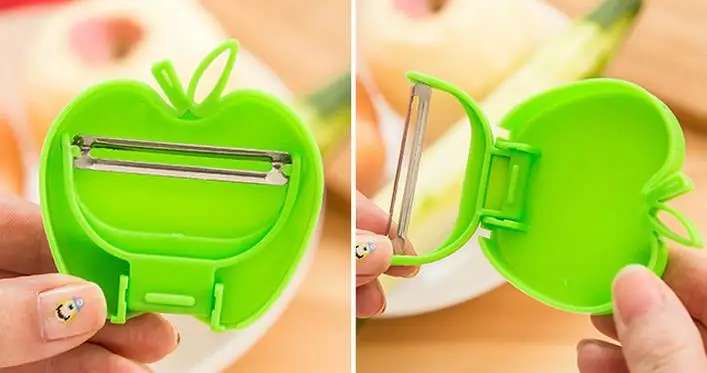 1 шт. Бесплатная доставка складная Овощечистка для фруктов картофеля слайсер