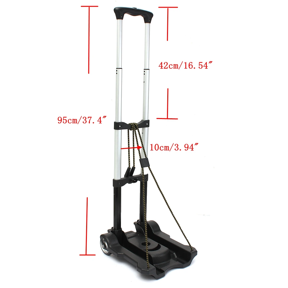 Сверхмощный складной ручной мешок 40 кг колесная тележка грузовик дорожная для