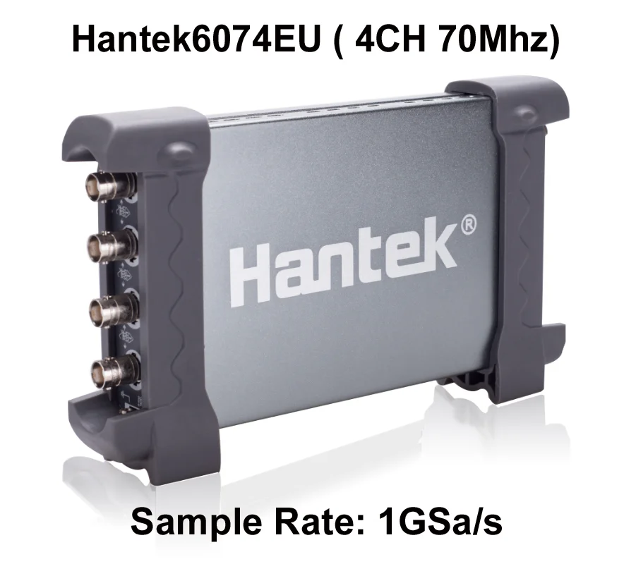 Hantek6074EU Hantek6074EU hantek6104EU Hantek6204EU Hantek6254EU 4CH 128 м глубина памяти осциллограф PC USB - Цвет: Hantek6074EU