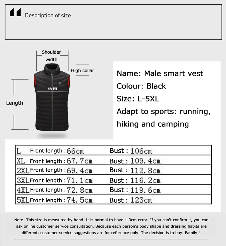 Новый Зимний USB инфракрасный тепловой жилет куртка электрическая тепловая