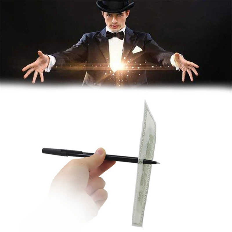 1 шт. ручка с переходом купюр и долларов волшебная для фокусов Через доллар