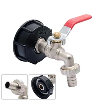 ibc drain tank adapter for brass garden tap with 12 7 mm hose connection