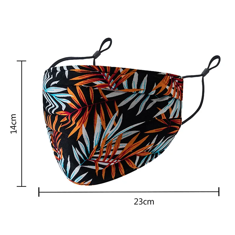 

Women Cotton Masks Reusable Washable Mouth Caps 3 Layers Filter Face Mask Dustproof Protective Mondkapjes Breathable Mascarillas