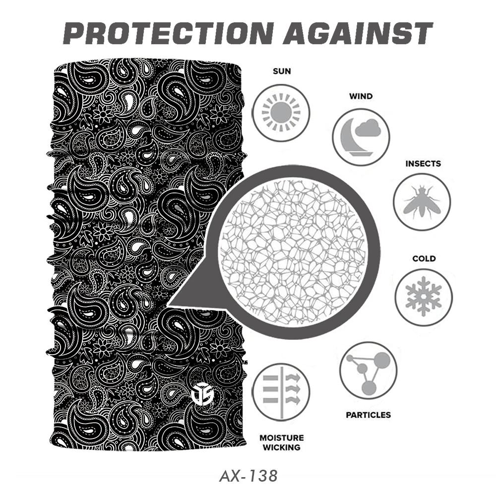 Летняя дышащая Волшебная женский мужская бандана маска шарф шейный чехол гетры
