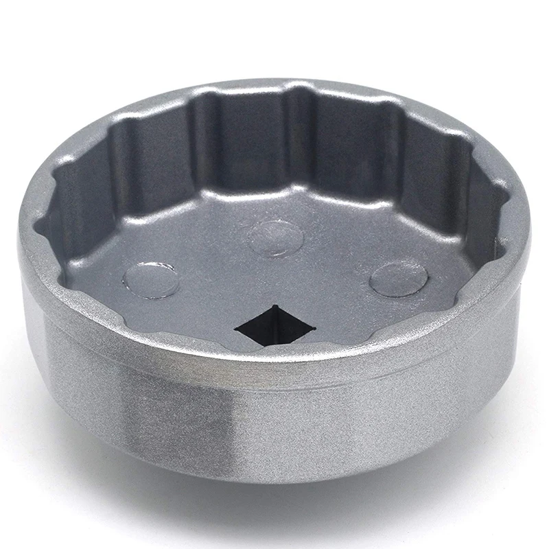 

74mm 14 Flutes Oil Filter Wrench for Benz/VW//Porsche/BMW Cartridge Style Filter Housing Caps