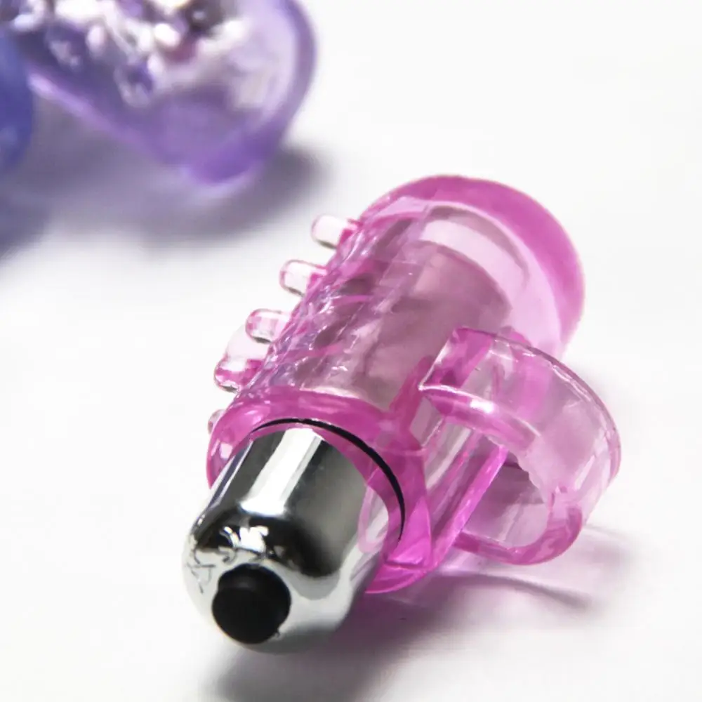 Candiway мини массажер текстуры палец презерватив G точка Вибраторы