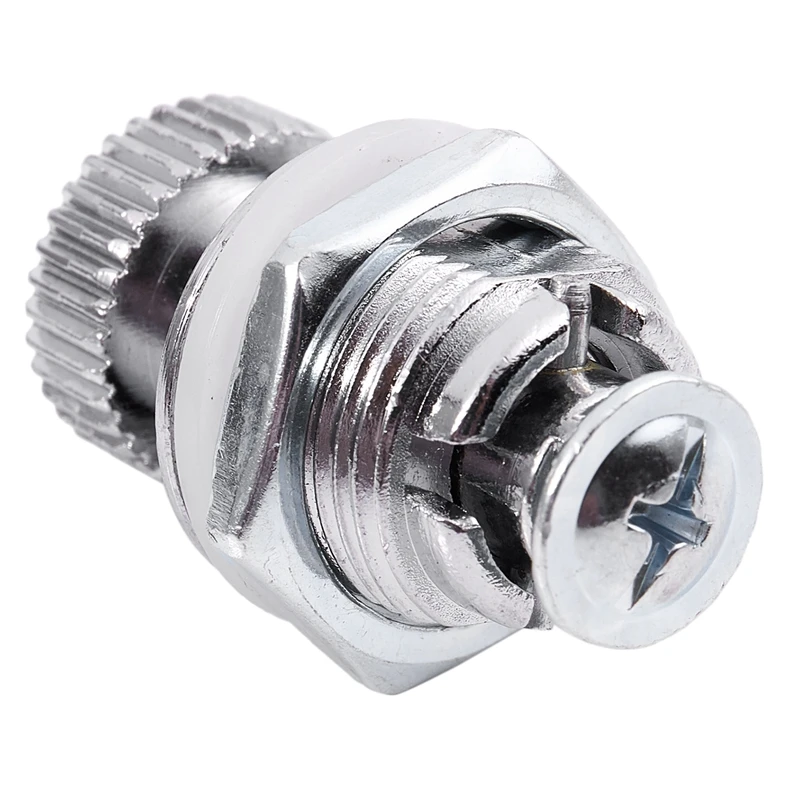 Рычажный замок для мебели с круглой ручкой наружная резьба 1 7 см|Замки| |