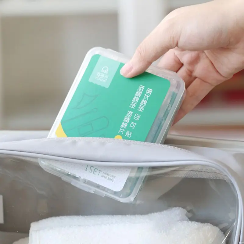 4 в 1 одноразовые маленькие салфетки для ран|Ватные палочки| |