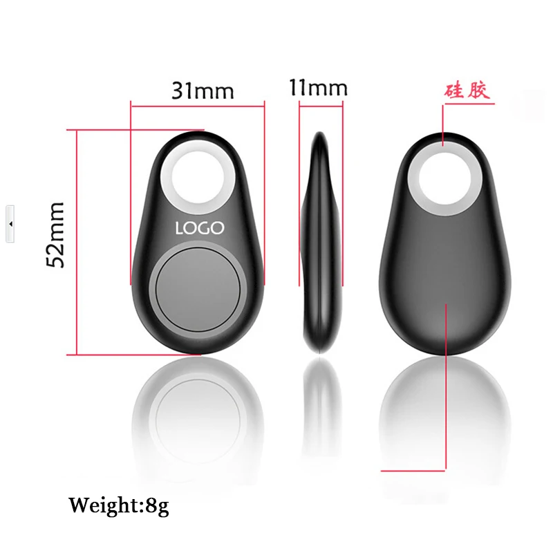 Анти-потерянный трекер Смарт-тег Беспроводной Bluetooth дети собака Кот Кошелек ключ