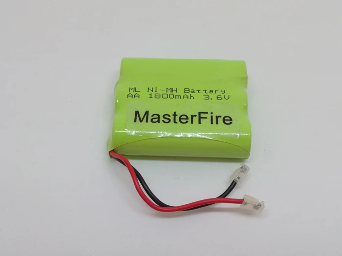 masterfire original 3 6v 1800mah 3x aa cordless phone rechargeable nimh cordless telephone battery ni mh batteries pack free global shipping