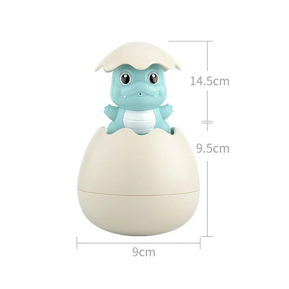 

Lovely Sprout Hatching Dinosaur Egg Floating Spraying Water Kids Shower Bath Toy