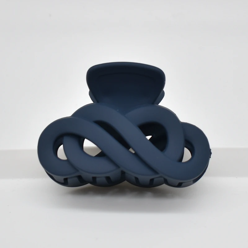 Женская заколка краб для волос черная акриловая Заколка зажимы большого размера|