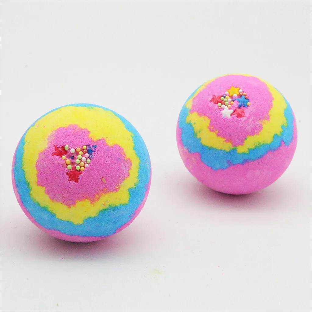 2020 шляпка распродажа Шариковая форма радужная Роза бомбы для купания взрывной