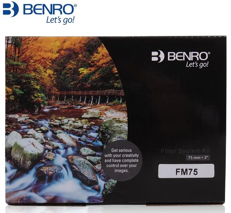 

BENRO FM75 набор кронштейнов для фильтров пейзаж Фотография специальный поляризатор уменьшение зеркало градиент зеркало переходное кольцо