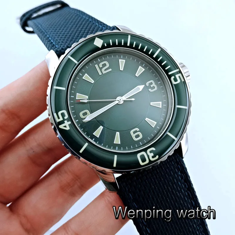 Corgeut 45 мм спортивные дизайнерские часы Роскошный топ бренд механические