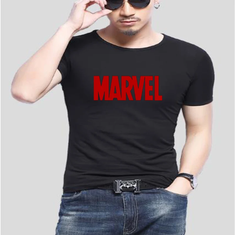 XMT0333 LUS LOS Новинка супергерой Железный человек Капитан Америка Зимний Солдат Marvel футболка Мстители Костюм комиксов супергерой Мужская - Цвет: XMT0333