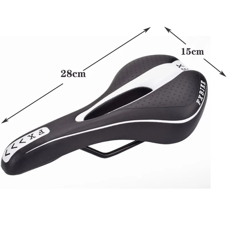 

MTB Bicycle Seat Breathable Silica Gel Cycling Cushion Equipment Comfortable Bicycle Saddle Shock Absorbing Hollow Mat XA132Q