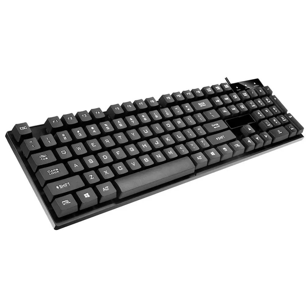 Проводная игровая клавиатура USB эргономичная Удобная для ПК ноутбука Pro Gamer 2 4 Ghz