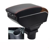 for skoda citigo armrest box retrofit parts car special armrest center storage box car accessories interior special with usb
