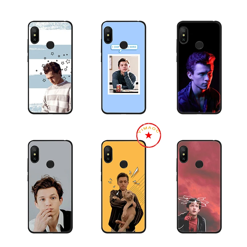 Tom Holland Spider Man Soft Case for Xiaomi Mi A1 A2 A3 8 9 Se Lite 9T Pro Max 3 Mia1 Mia2 MiA3 Pocophone F1 |