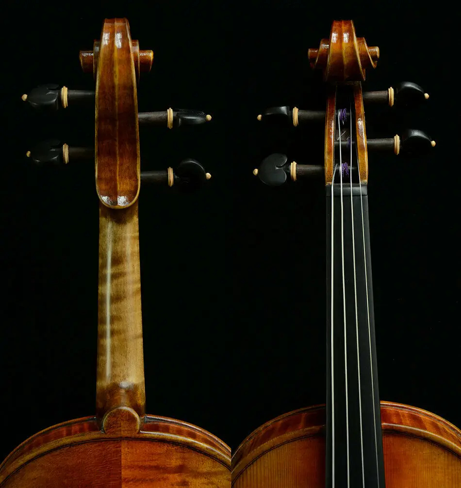 Настоящая фотография мастер скрипки Guarneri дель Gesu 1743 Cannone скрипка великолепный