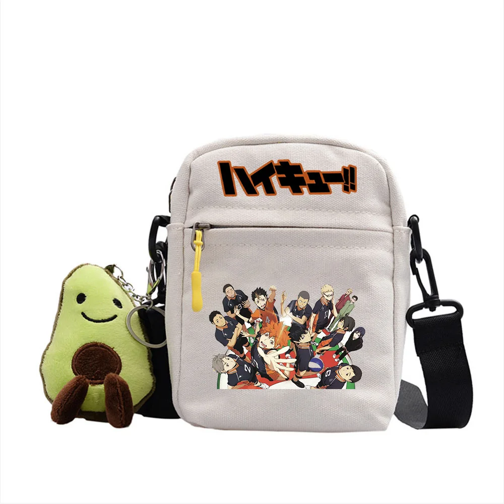 

Anime High Kyuu Messenger bag Volleyball boy kids backpack Cosplay Accessories Mochilas Cute Purses Japan style Shoulder Bags