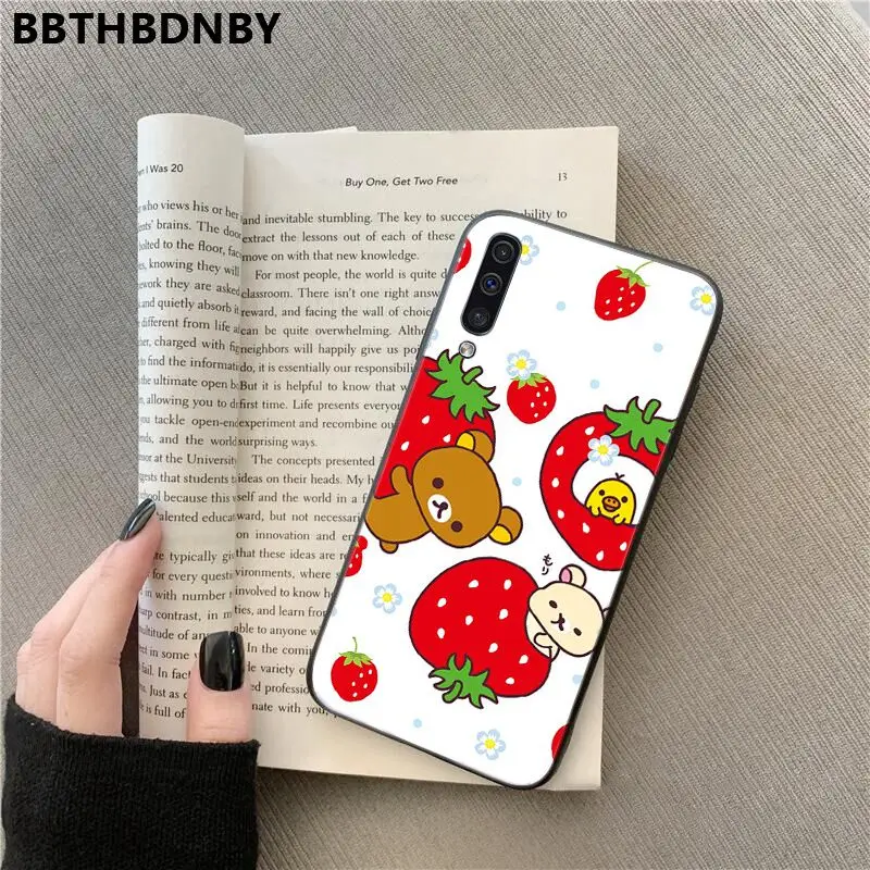 Phone Case Strawberry DIY Luxury High-end phone for Samsung Note 3 4 5 7 8 9 10 pro A7 2018 A10 A40 A50 A70 J7 |