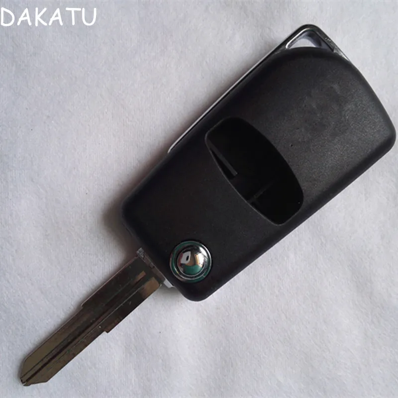 Раскладной чехол DAKATU для автомобильного ключа с 2 кнопками Mitsubishi Pajero|key shell|remote key