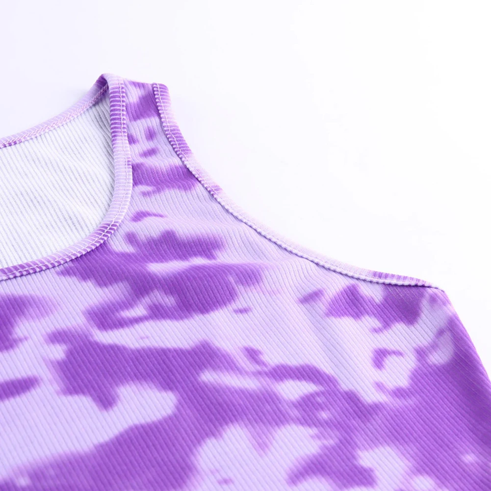 Кроп-топ женский с принтом Повседневная Эластичная майка HX0421 лето 2020 | Женская