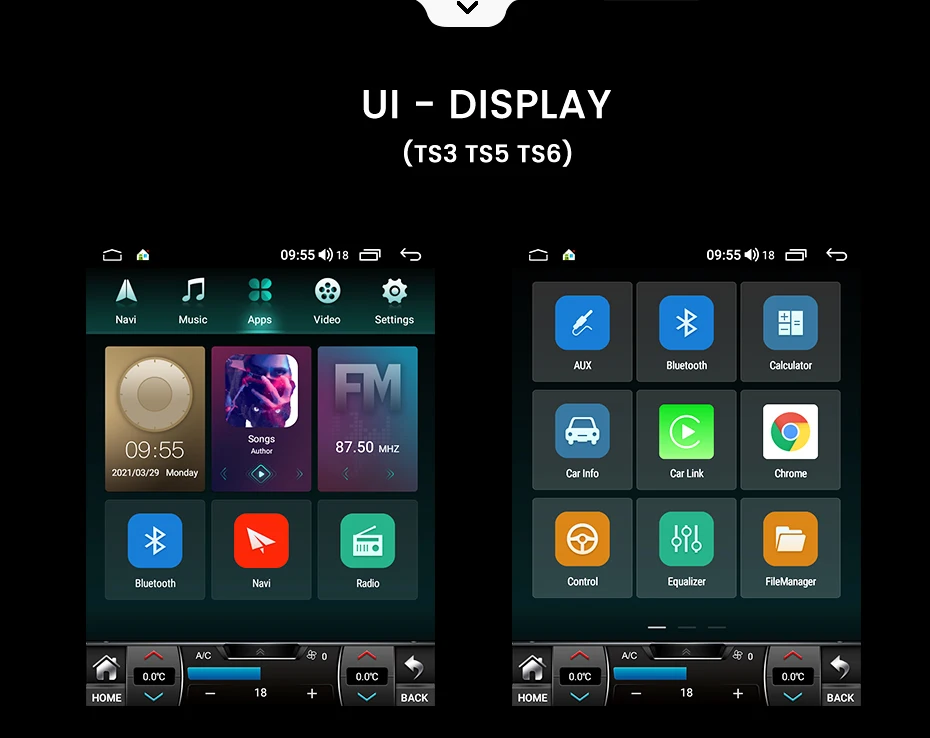 Автомобильный радиоприемник IPS Android 11 6 + 128G Tesla Style для Buick Lacrosse 2009-2012 GPS Navi Auto Stereo