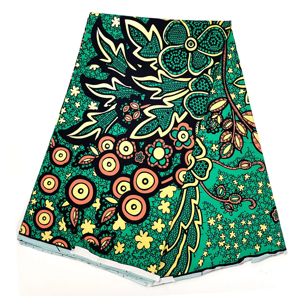 

Hot Selling Bronzing Ankara Fabric African Wax Print Gold Printing Cotton Fabric Ghana Nigerian Pagne Batik Wax Materials HST-19
