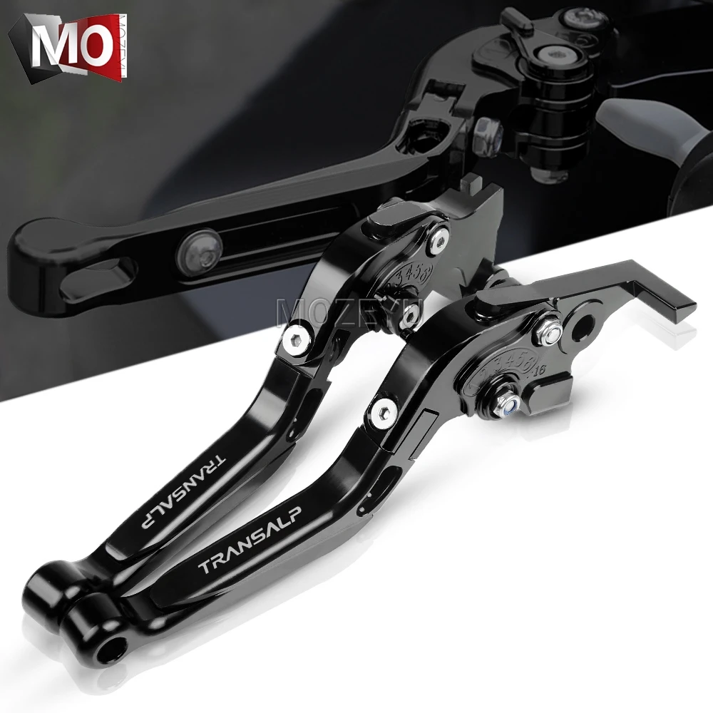 Для Honda TRANSALP 600 VH/VJ VK/VL VM/VN VP/VR/VS TRANSALP600 Мотоцикл CNC регулируемые складные выдвижные