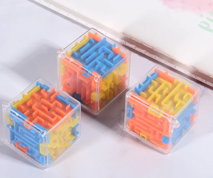 3 мини вращающийся шар лабиринт удивительная Волшебная линейка баланс обучающая