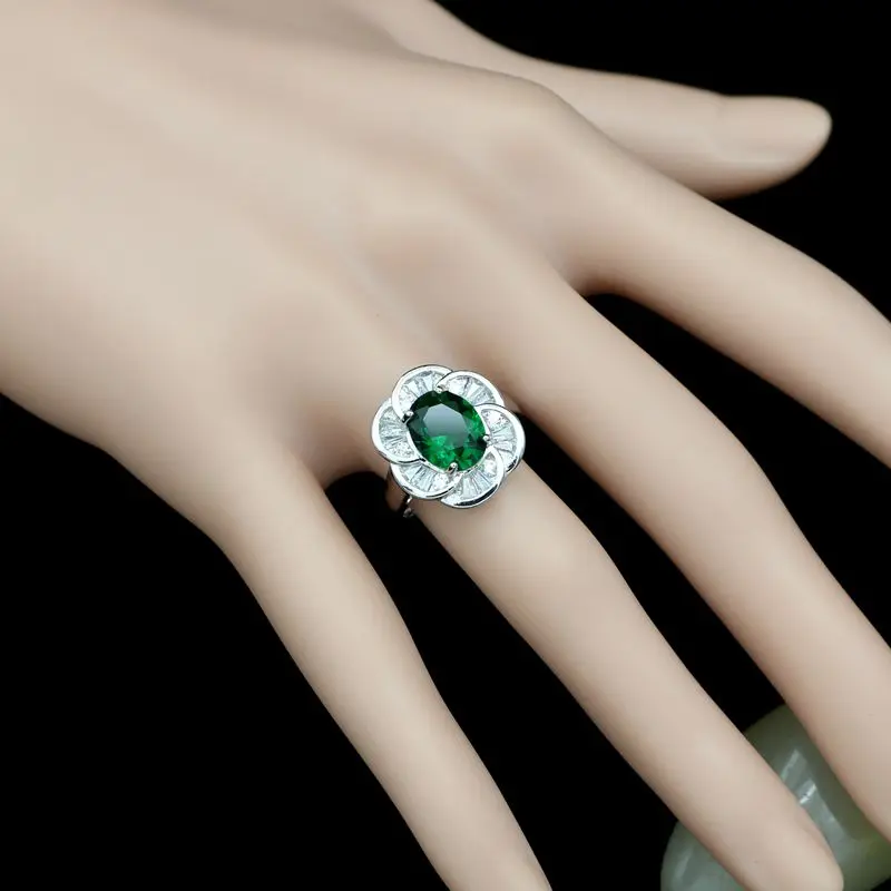 Комплект из колье серёг и кольца с фианитом | Украшения аксессуары