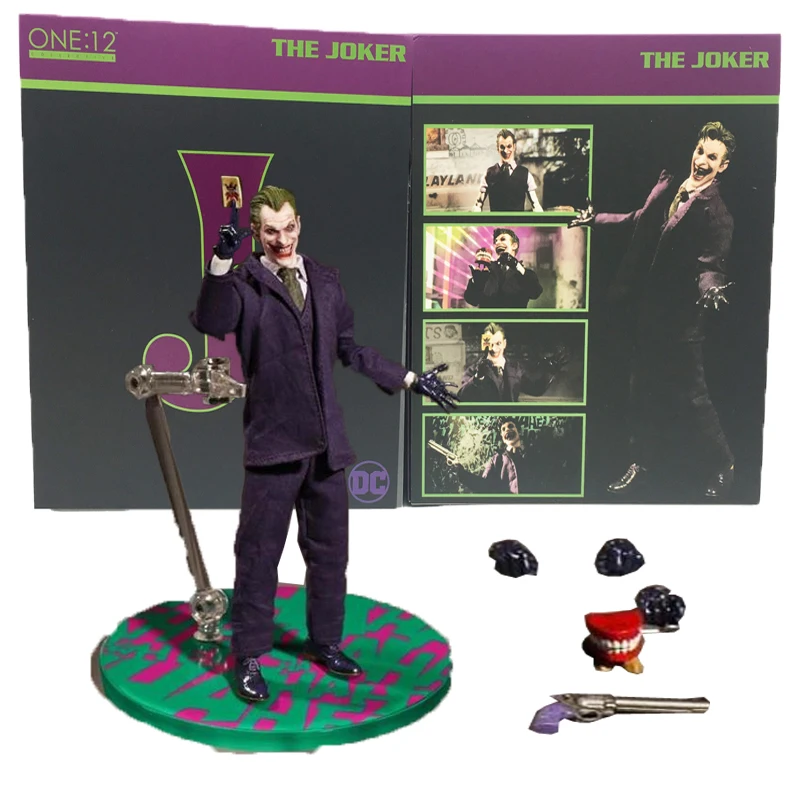 MEZCO Джокер Бэтмен One:12 DC Comics Темный рыцарь фигурку модель игрушки кукла