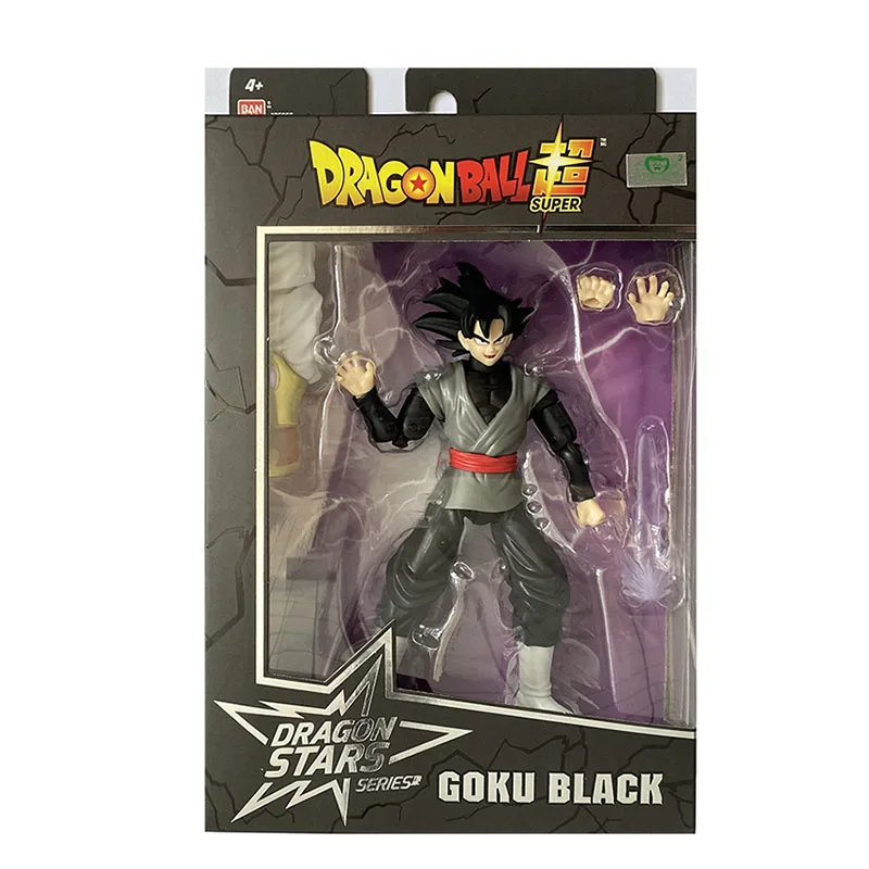 

In Stock Bandai Dragon Ball Z Dragon Stars Anime Figure Goku Zamasu 6 Inch Action Figure Model Collectible for Boys Brinquedos