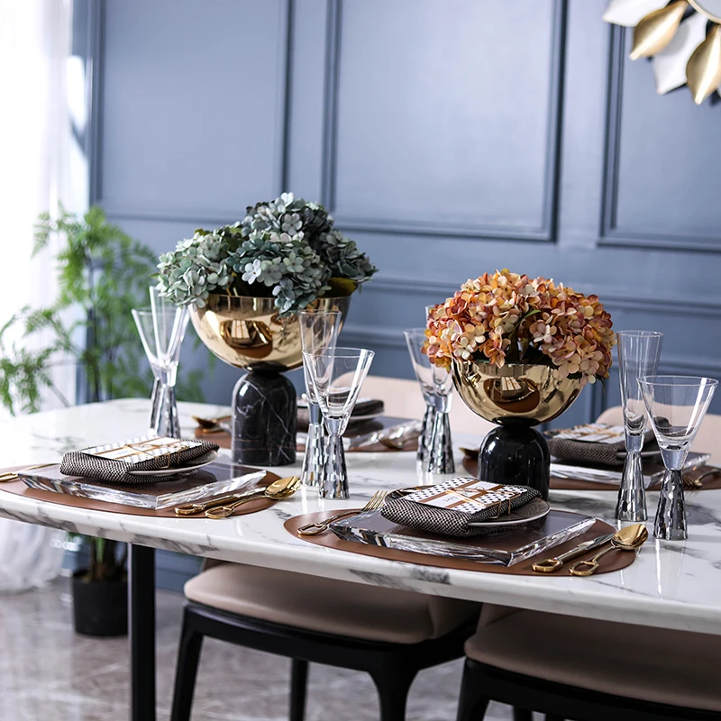 Набор керамических тарелок Luxtry с геометрическим рисунком из Пномпеня для отеля