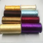 Шнур с китайским узлом длиной 2 мм, Шелковый Атласный нейлоновый шнур 35 цветов для самостоятельного изготовления ожерелий, браслетов, 20 метров в свободном состоянии