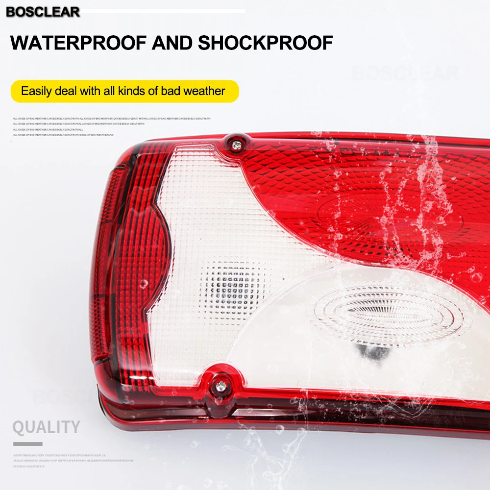 Светодиодный задний фонарь указатель направления поворота прицепа для Scania G380 G440