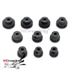 1 шт. 48P 3,17 мм автомобильный двигатель RC Шестерни шестерня 16T 17T 18T 19T 20T 21T 22T 23T 24T 25T для 110 RC автомобиль гусеничные осевой SCX10