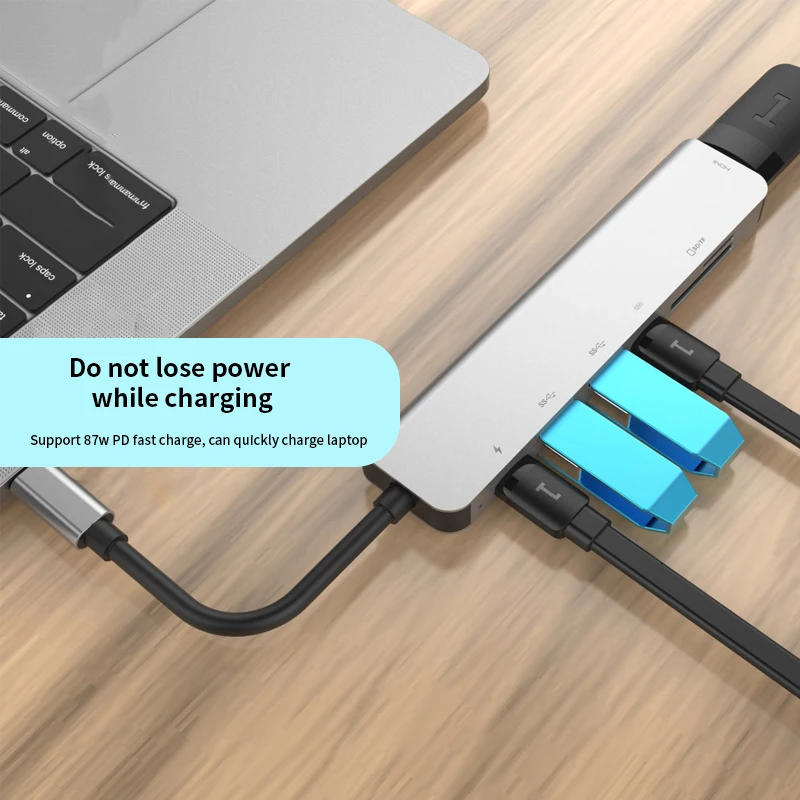 Концентратор C-type USB 3,0 мультиинтерфейсный 4K HDMI адаптер для смартфона MacBook Pro Air huawei mate 30 P20 Pro samsung S8 9+ type-C