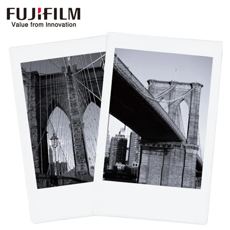 10 листов Fujifilm Fuji Instax Mini черно белая монохромная пленка для мгновенной камеры 8 70 7s