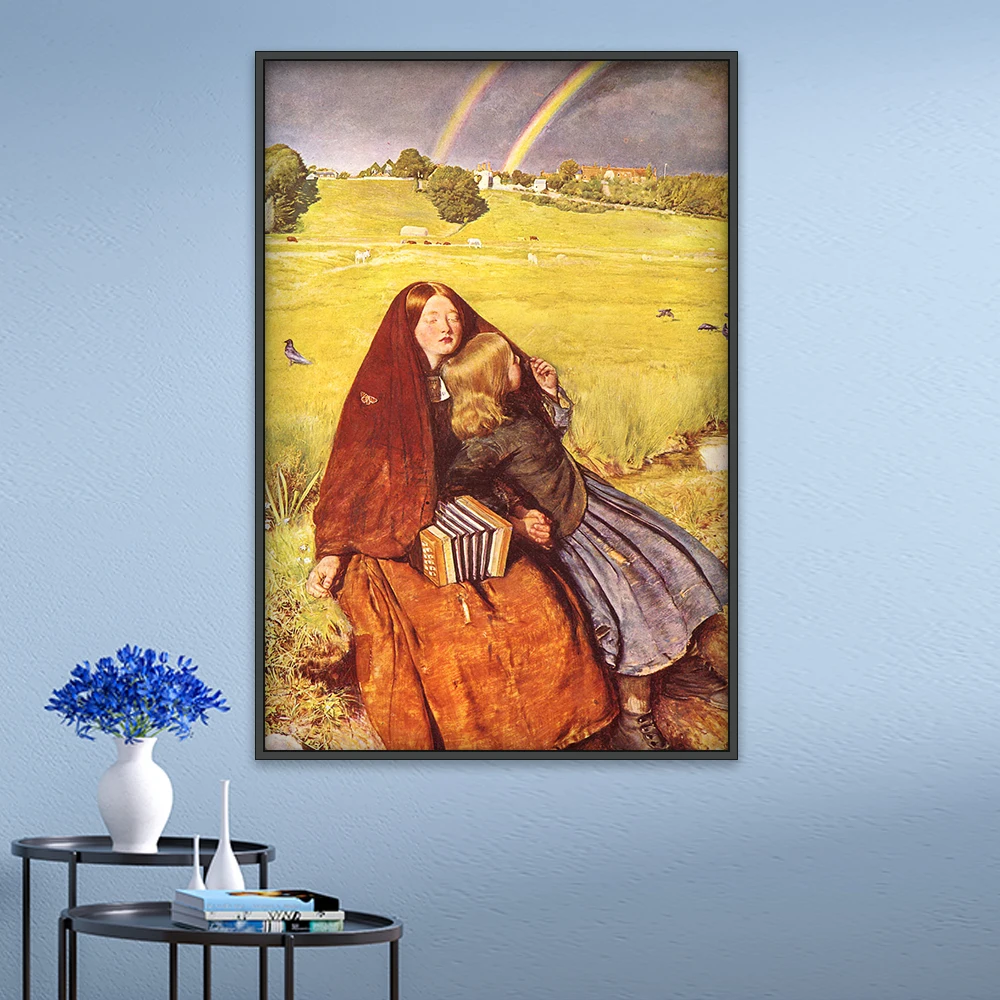 John Everett Millais затемненная для девочек Офелия особенности фигуры холст картина