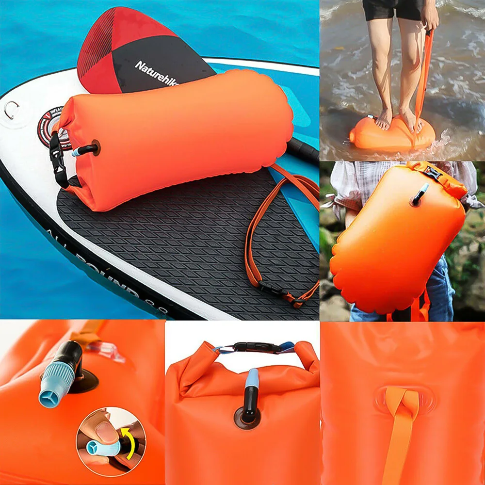 Буксировочный плавающий мешок буй Воздушная сухая сумка безопасная для хранения