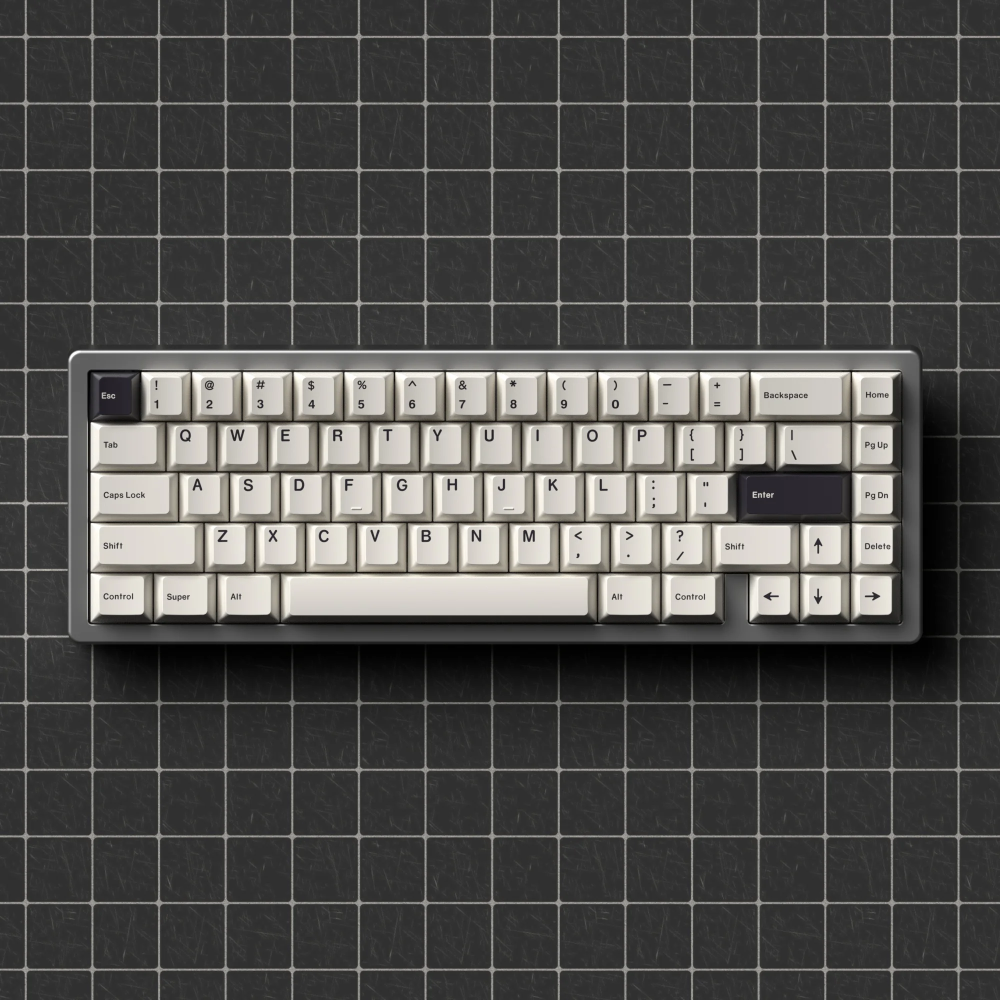 

JKDK Black And White BOW Keycap Cherry Profile PBT Dye Subbed Key Caps For Mechanical Keyboard With MX Switch